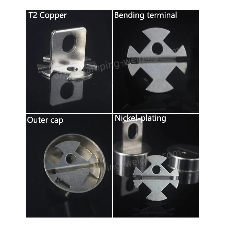 Copper terminal for fuse