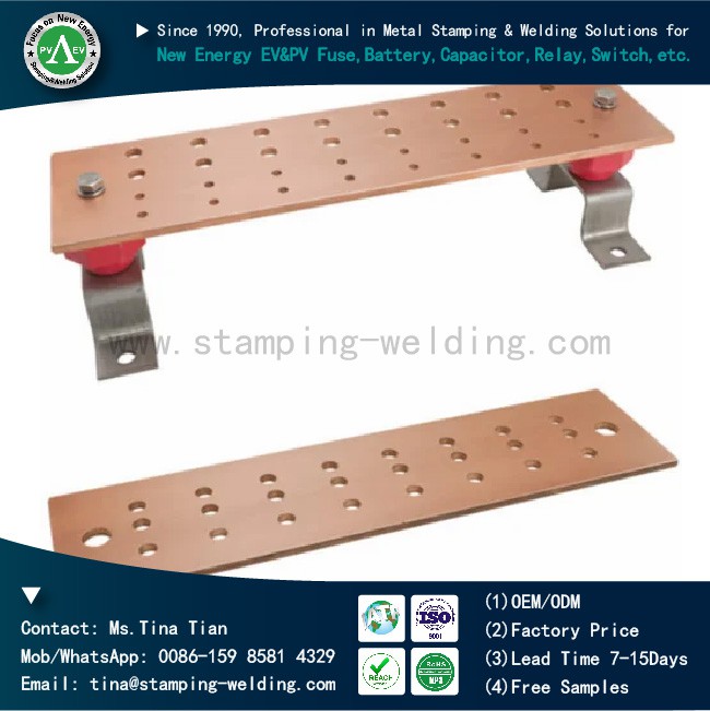 Factory Price Earthing terminal copper busbar kit