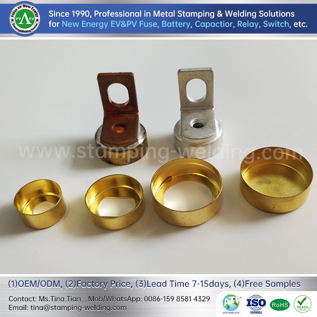 Hybrid Electric Vehicle Fuse Brass Cap