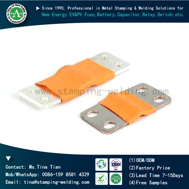 Customized PVC Insulated Flexible Tinned Copper Busbar