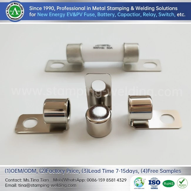 Automotive Power System Fuse Copper Caps