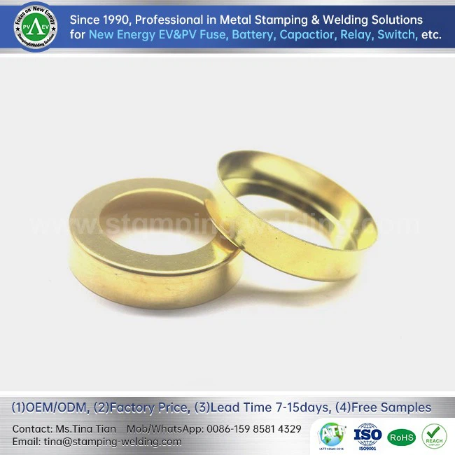 Brass Pipe Cap For EV Fuse