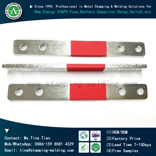 Customized Epoxy Resin Insulated Copper Busbar for Energy Storage