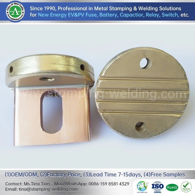 contact blade for fast-acting fuse