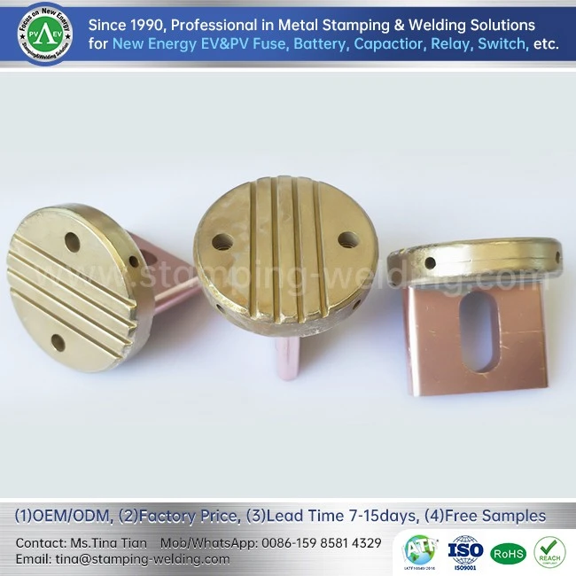 fast-acting fuse contact blade