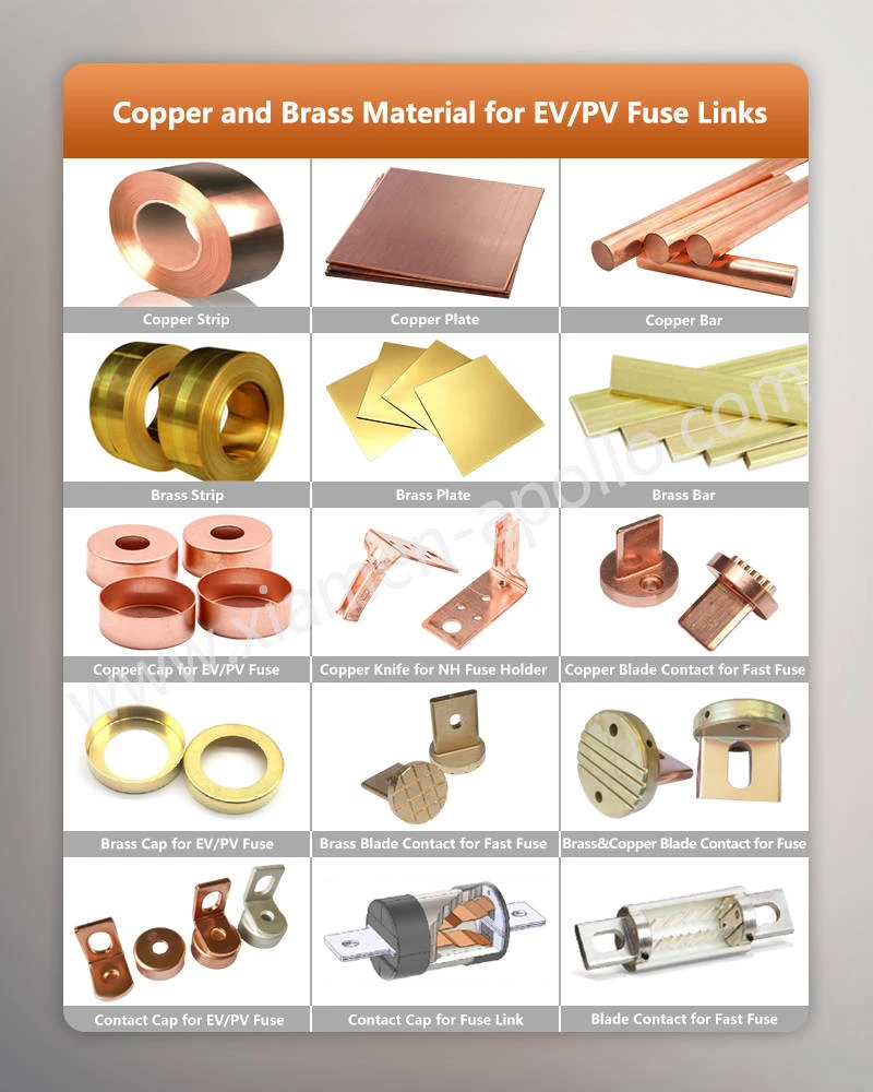 Material for EV/PV Fuse Links Material for EV/PV Fuse Links
