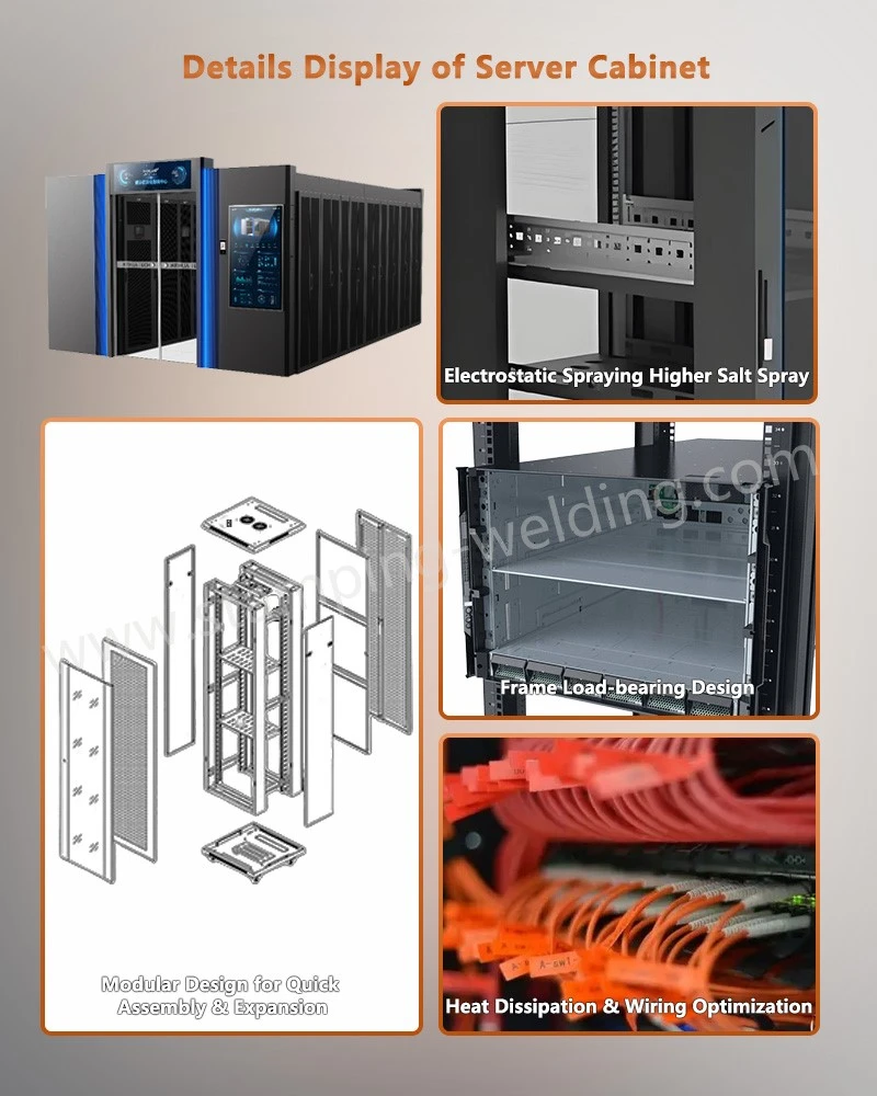 Detail Display of floor standing data cabinet Detail Display of floor standing data cabinet