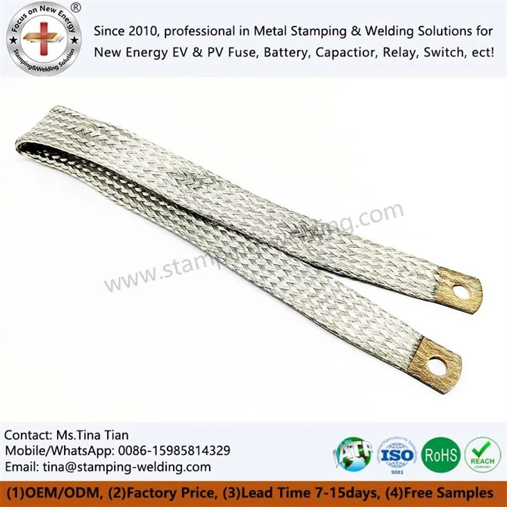 Tinned Copper Braid Earthing Tape
