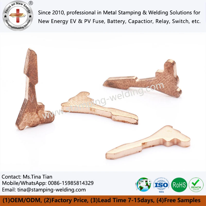 Precision Copper Stamping Parts Precision Copper Stamping Parts