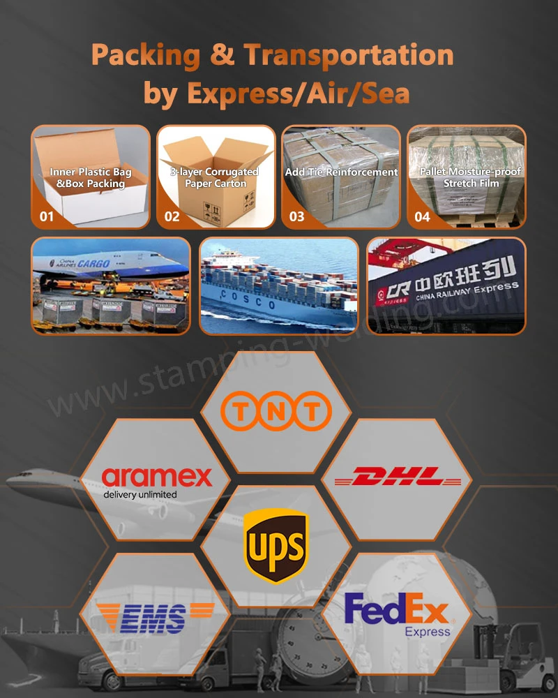 Packing Transportation by Express AirSea of Aluminum Sheet Metal Fabrication Product Stamping Parts Packing Transportation by Express AirSea of Aluminum Sheet Metal Fabrication Product Stamping Parts