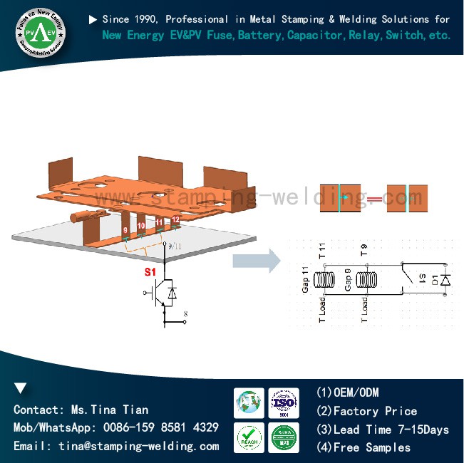 Factory Price PVF Insulated Laminated Busbar