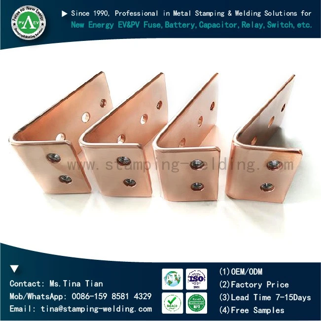 High Quality Punched Copper Busbar