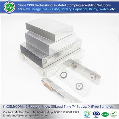 アルミニウムリチウムイオンセルハウジング