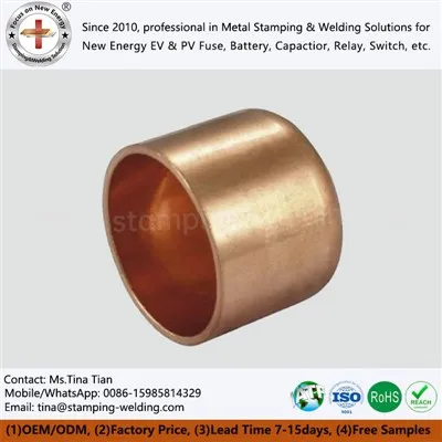 HEVヒューズの銅の内側キャップ