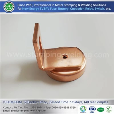 EVヒューズ用銅製アウターエンドキャップ